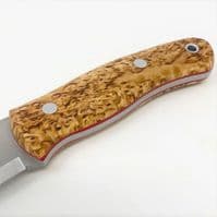 Mk II TBS Boar Bushcraft Knife - Curly Birch